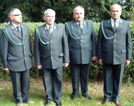 Zarząd poprzedniej kadencji Koła Łowieckiego Jeleń